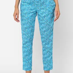 URBAN SCOTTISH Women Printed Cotton Lounge Pants-image-19