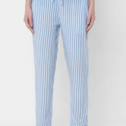 URBAN SCOTTISH Women Striped Lounge Pants-image-22