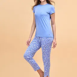 Enamor Women Printed Lounge Pants image 4