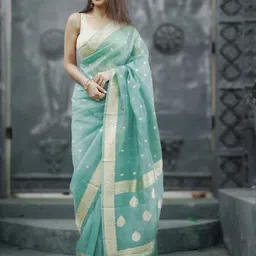 revika Woven Design Pure Silk Kanjeevaram Saree-picture-15