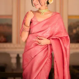 revika Woven Design Zari Kanjeevaram Saree image 3