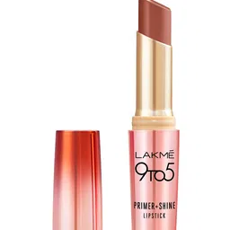 Lakme 9 to 5 Primer+Shine Lipstick for Instant Shine 3.6 g - Coffee Queen-picture-40