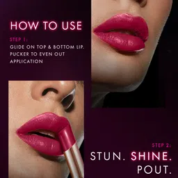 Lakme 9 to 5 Primer+Shine Lipstick for Instant Shine 3.6 g - Coffee Queen image 4