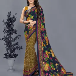 moda rapido ANAND SAREES Floral Printed Saree-picture-22