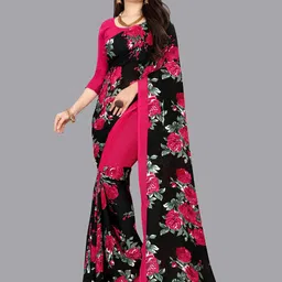 moda rapido ANAND SAREES Floral Printed Sarees-picture-10