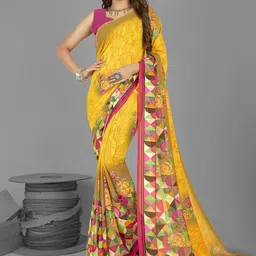 moda rapido ANAND SAREES Floral Printed Saree-picture-34