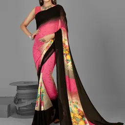moda rapido ANAND SAREES Geometric Printed Saree-picture-13
