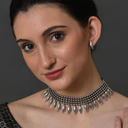 SOHI Silver Plated Jewellery Set-picture-43