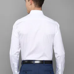 Louis Philippe Gods & Kings Men White Giza Cotton Formal Shirt image 4