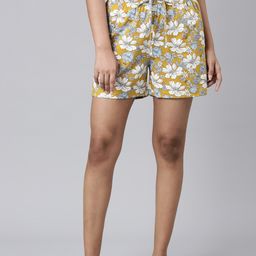 Go Colors Women Printed Lounge Shorts-picture-27