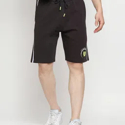 UnderJeans by Spykar Men Grey Solid Shorts-picture-40