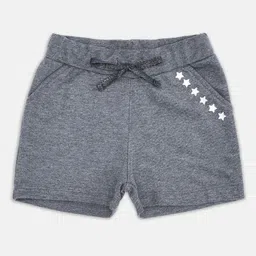 Pantaloons Junior Girls Grey Shorts-picture-19