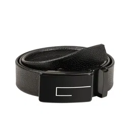 VOGARD Men Black PU Belt-image-24