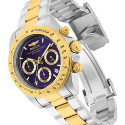 Invicta Men Speedway Chronograph Quartz Blue Dial Analog Watch 3644 image 2