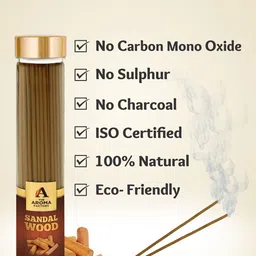 The Aroma Factory 3-Pcs Green & Brown Incense Sticks image 3