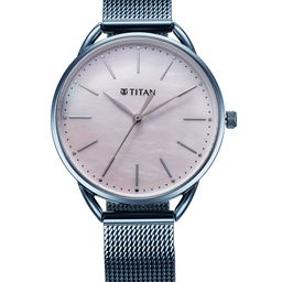 Titan Women Stainless Steel Bracelet Style Straps Analogue Watch 95180QM01-picture-28