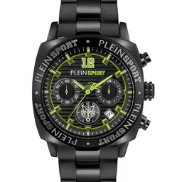 PLEIN SPORT Men Stainless Steel Bracelet Style Straps Analogue Watch PSGBA1523 image 1