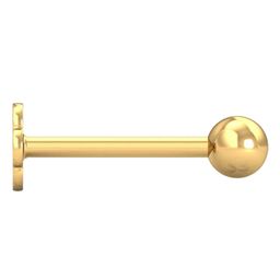 KUBERBOX Gold Ball 18KT Gold Nose Stud-0.24gm-image-38