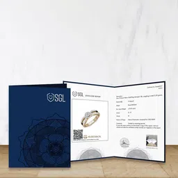 KUBERBOX Azira 18KT Gold Diamond Studded Nose Pin-0.34 gm image 5