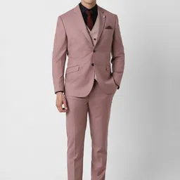 Van Heusen Slim-Fit Shawl Collar-Neck Single-Breasted Four Piece Formal Suit-picture-17