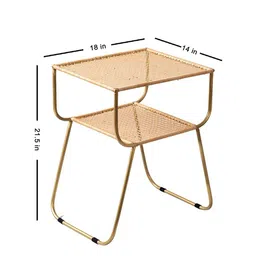 nestroots Beige Weeker Two Time Magazine Table image 2