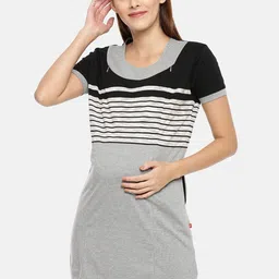 GOLDSTROMS Striped Longline Maternity Top-picture-14