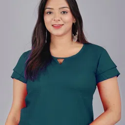 BAESD Keyhole Neck Regular Top-picture-30