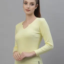 Friskers Pack of 2 White & Yellow Fitted Tops image 3