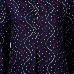 HIGHLIGHT FASHION EXPORT Animal Print Shirt Style Top image 3