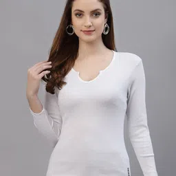 Friskers Pack of 2 White & Yellow Fitted Tops image 5