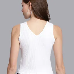 Friskers Self Designed V-Neck Fitted Top image 2