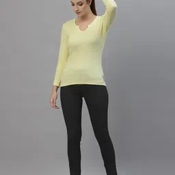 Friskers Pack of 2 White & Yellow Fitted Tops image 5