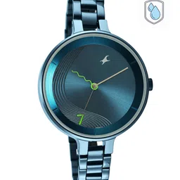 Fastrack Women Blue Brass Dial Bracelet Style Straps Analogue Watch-picture-21