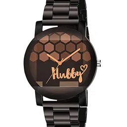 CERO Pack Of 2 Printed Analogue Watches C-Com2-Metal-Hubby-Whiffy image 2