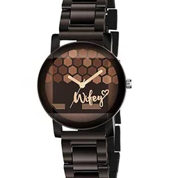 CERO Pack Of 2 Printed Analogue Watches C-Com2-Metal-Hubby-Whiffy image 4