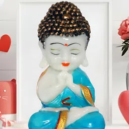 JAIPUR ACE Blue Buddha Idol Showpiece-image-67