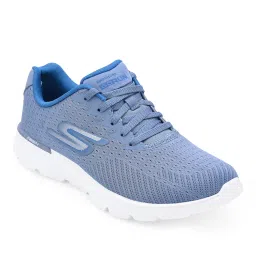 SKECHERS Womens GO RUN 400 - SOLE Blue Running Shoes-image-17
