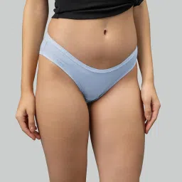NeceSera Supima Modal Full Coverage Bikini Nessies Airy Blue (Pack of 3) image 2