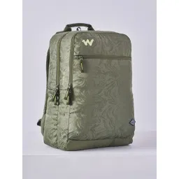 Wildcraft Olive Printed Polyester Backpack image 4