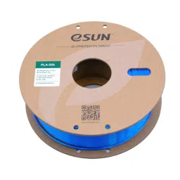eSun 1.75mm PLA-Silk Filament 1kg Blue Color image 2