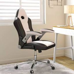 urban ladder Mika Leatherette Study Chair in White Colour-picture-35