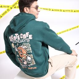 The Indian Garage Co Typography Printed Hooded Pullover Sweatshirt-picture-23