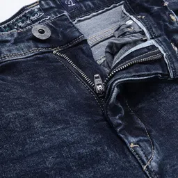 Flying Machine Men Blue MJ Mankle Light Fade Stretchable Jeans image 4