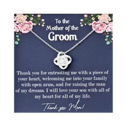 Rakva Women White Necklace and Chains image 3