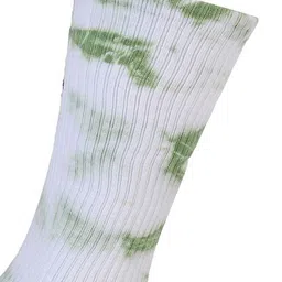 One8 Select Men Pack Of 3 Tie & Dye Patterned Cotton Crew-Length Socks image 2