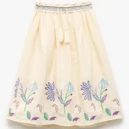 Koton Girls Embroidered Cotton Skirts-picture-15