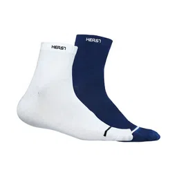 HEAST Men Pair Of 2 Solid Odour Free Above Cotton Ankle-Length Socks-picture-35