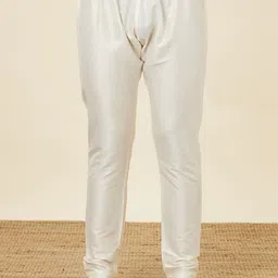 Twamev Men Ethnic Motifs Embroidered Regular Thread Work Kurta with Churidar image 4