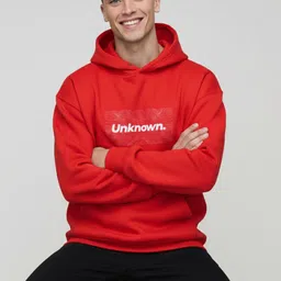 Moda Rapido Men Printed Hooded Sweatshirt image 2