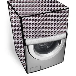 The Furnishing Tree Pink PVC Washing Machine Covers-picture-31